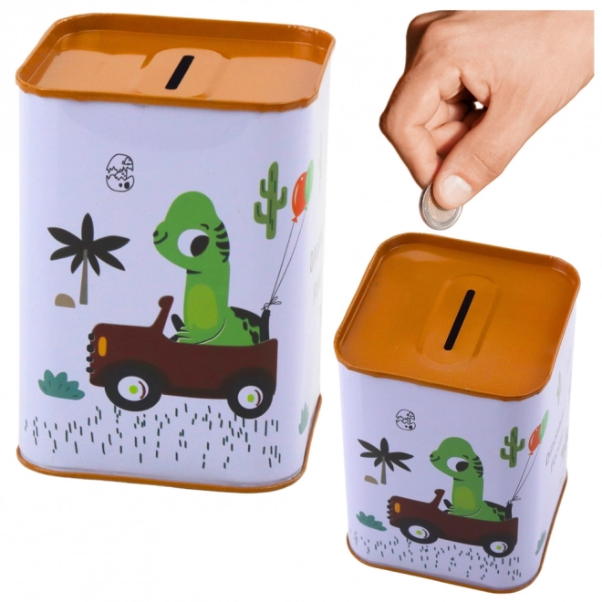 Tirelire avec dinosaure