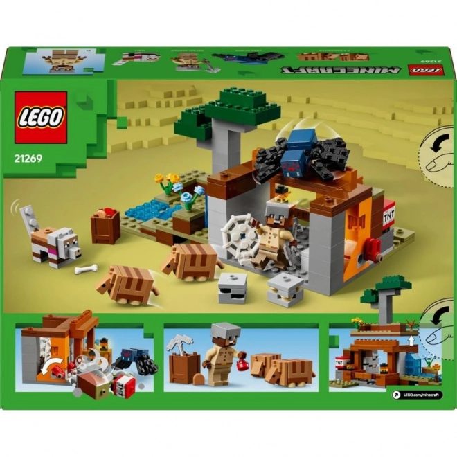 Lego Minecraft Expédition dans la mine blindée