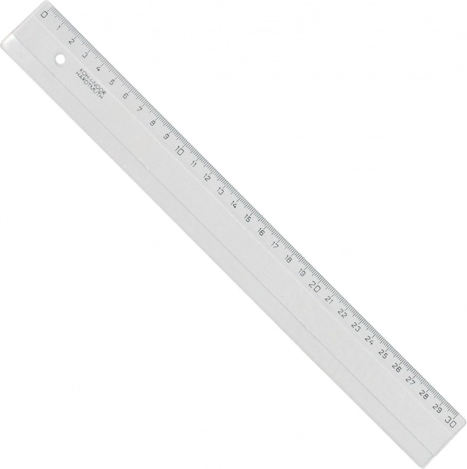 KOH-I-NOOR Règle 30cm transparente