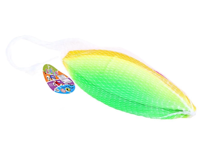 Balle en caoutchouc arc-en-ciel pour enfants 23 cm