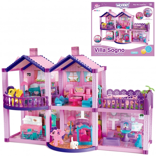 Maison de poupées PONY FANTASY VILLA
