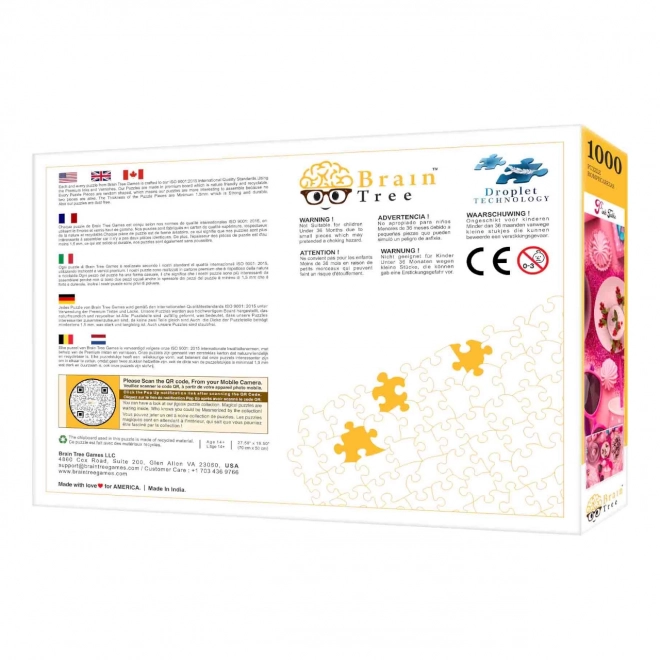 Puzzle Brain Tree Servi en Rose