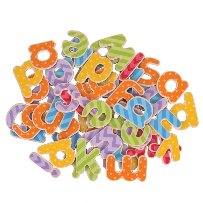 Bigjigs Toys Alphabet coloré magnétique (lettres minuscules)