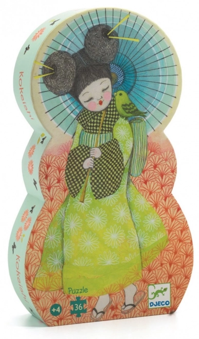 Puzzle geisha japonaise 36 pièces
