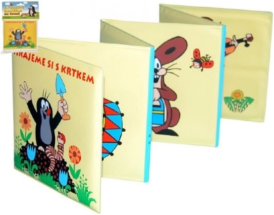 Livre dépliant Krtek pour enfants