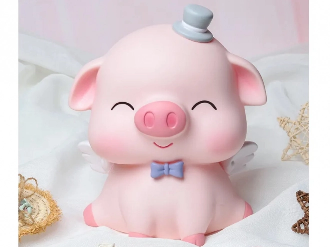 Tirelire à cochon économe