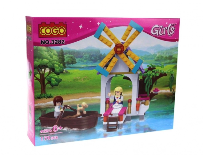 Jeu de construction Cogo Princesse Promenade en bateau - 176 pièces