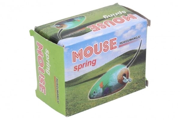 Souris métallique à remontoir