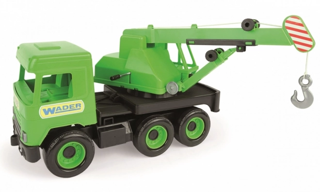 Grue Verte Wader Camion Moyen 38 cm dans une boîte en carton