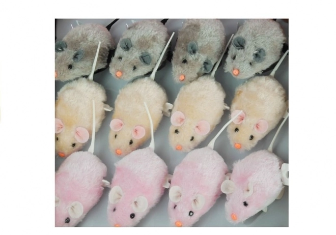 Souris à vis court avec queue qui bouge