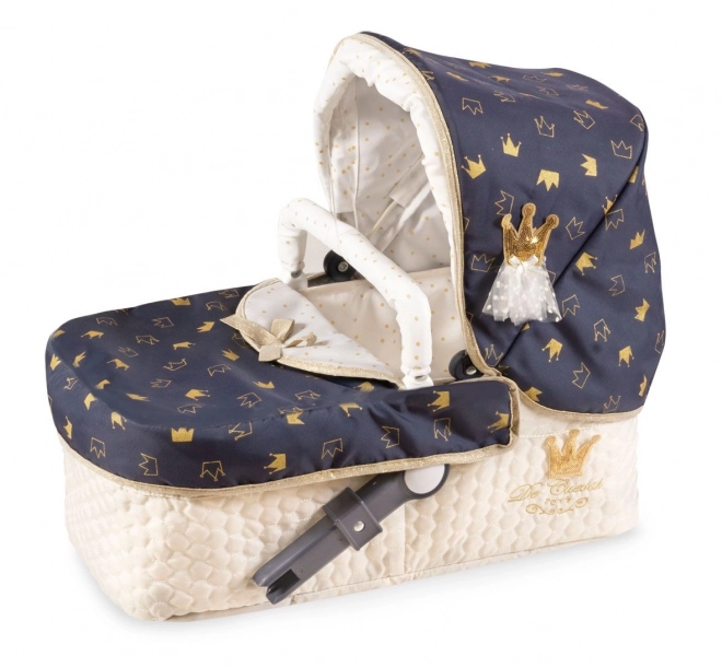 DeCuevas 80732 Poussette pour poupées 3 en 1 XL avec sac Classic Gold 2020 - 81 cm