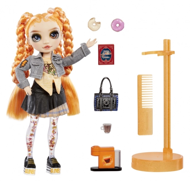Rainbow High Sparkle & Shine Fashion poupée - Clementine (Orange
