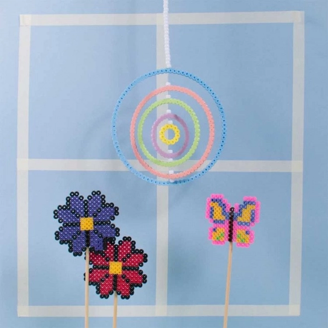 Perles à repasser en seau - pastel, 10000 pcs