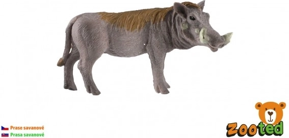 Modèle de phacochère en plastique 9 cm