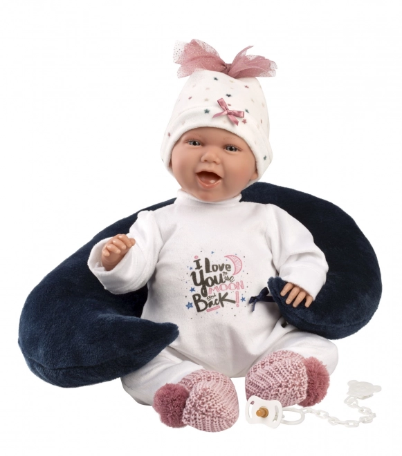 Llorens M740-50P tenue pour poupée bébé NOUVEAU-NÉ taille 40-42 cm