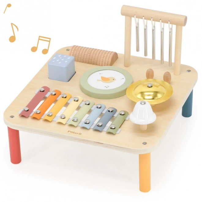 Table de musique en bois pour enfants 7 en 1