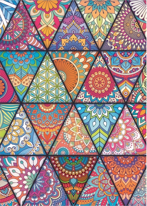Motifs mandalas et géométriques apaisants