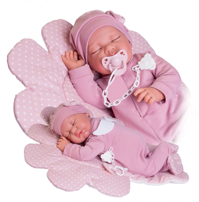 Antonio Juan 33226 LUNA - poupée réaliste endormie avec un corps en tissu doux - 42 cm