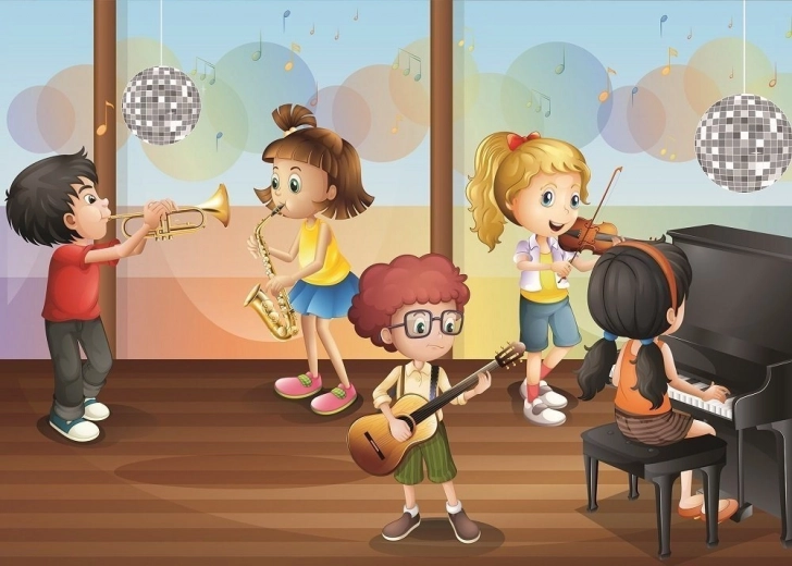 Puzzle Orchestre pour enfants 100 pièces