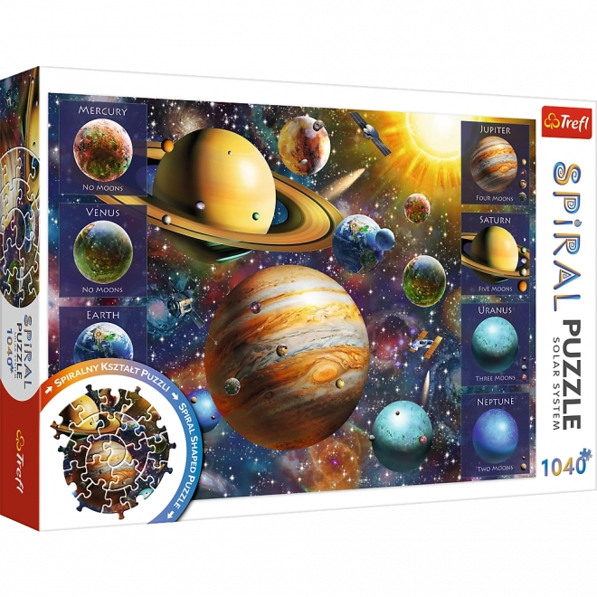 puzzle spiral système solaire 1040 pièces