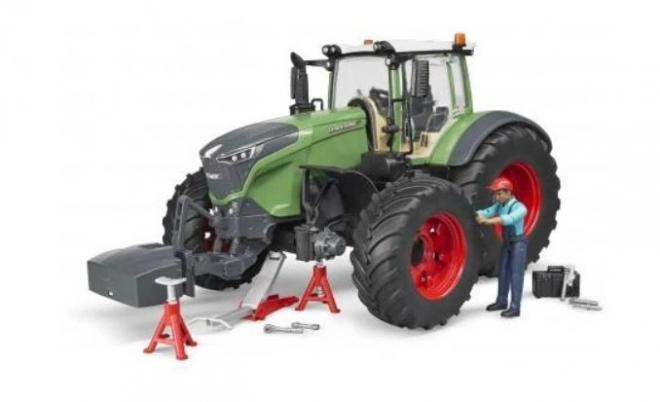 Tracteur Bruder Fendt 1050 Vario avec mécanicien et outils d'atelier 1:16