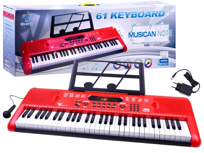 Claviers électroniques avec microphone