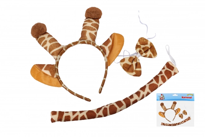 Ensemble carnaval - girafe