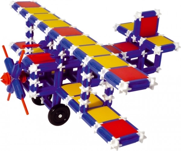 Jeu de construction SEVA KLASIK Deux Plastique 366 pièces en boîte 36x33,5x5cm