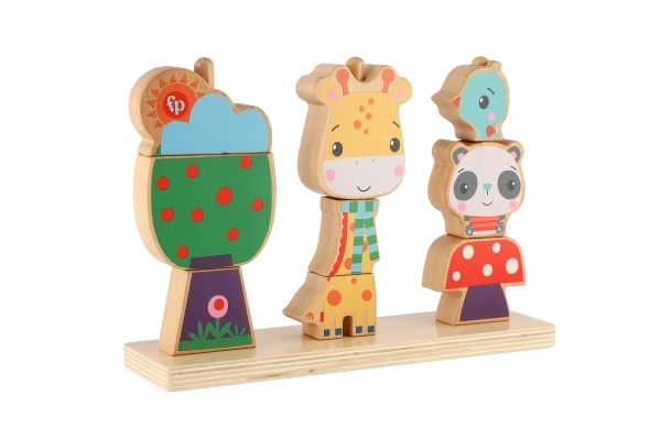 Puzzle en bois - animaux