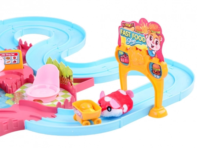 Piste interactive pour hamster ZA3357