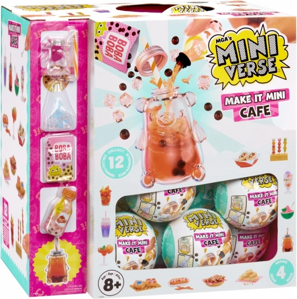 Miniverse Make It Mini Foods : présentoir café 24 pcs