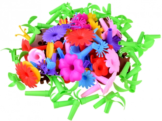 Jeux de construction de fleurs créatives