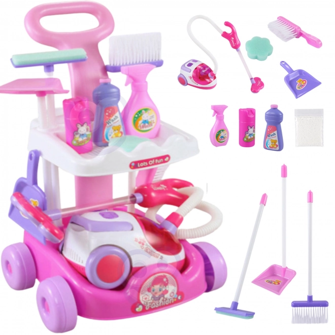 Ensemble de nettoyage avec aspirateur Woopie