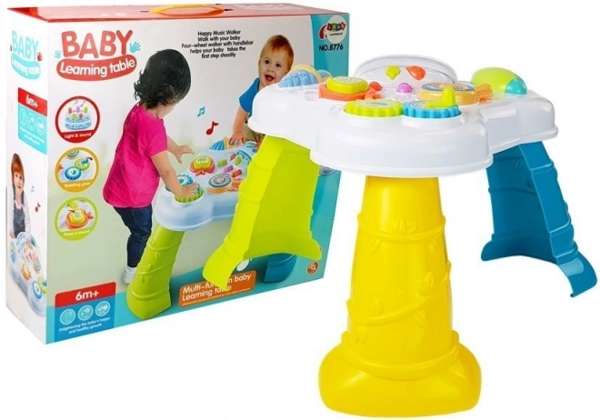 Table éducative pour bébés avec effets sonores