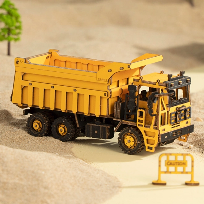 Puzzle 3D en bois RoboTime - Camion de transport