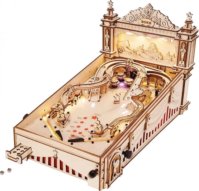 Puzzle en bois Pinball Machine