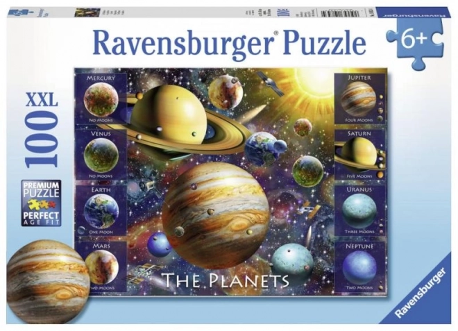 Puzzle Ravensburger Planètes 100 pièces