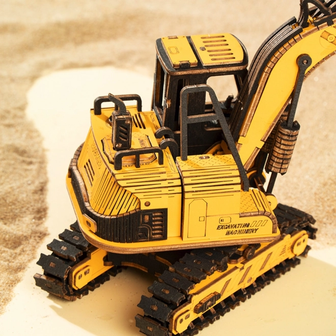 Puzzle 3D en bois RoboTime - Pelle