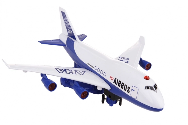 Avion avec fonction de décollage simulé