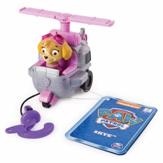 Pat' Patrouille petit véhicule avec figurine différents types