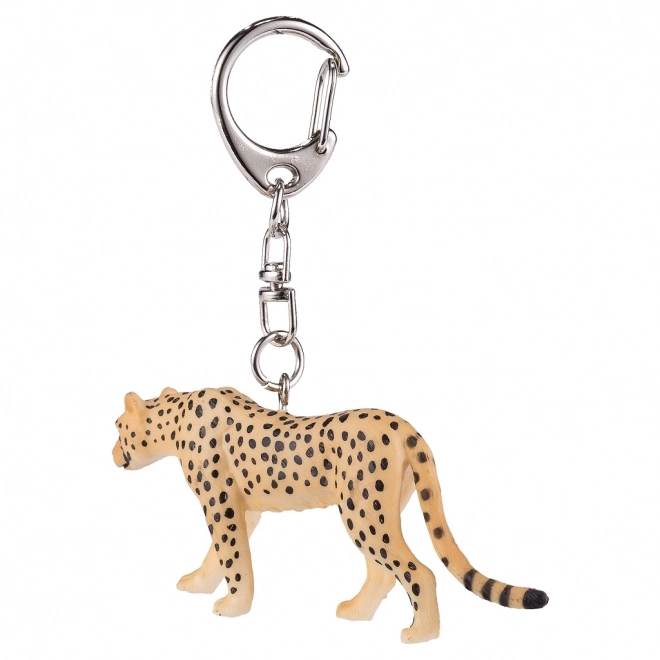 Porte-clés avec figurine de guépard