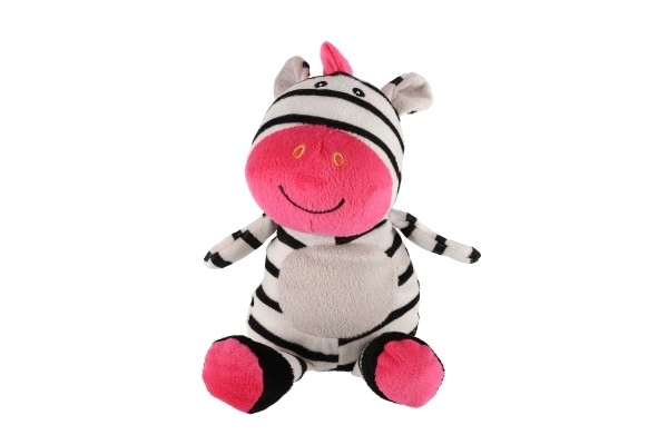 Hochet en peluche zèbre pour bébés