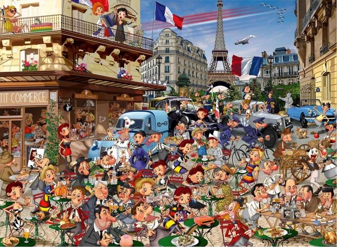 Puzzle 30 années glorieuses 4000 pièces