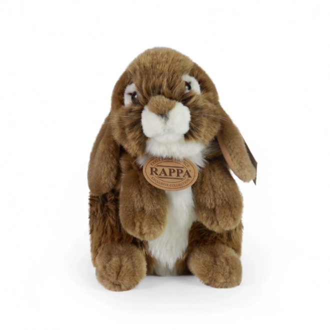 Lapin en peluche marron debout 18 cm ÉCOLOGIQUE