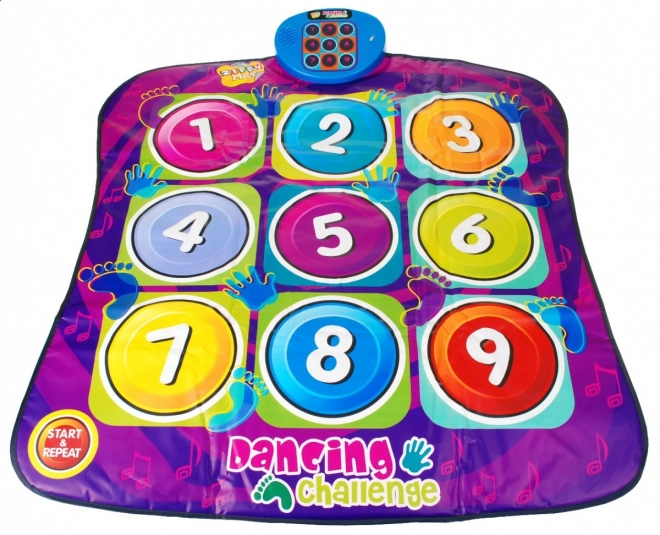 Tapis "Chiffres" pour enfants 3+ Jeu d'équilibre + 5 niveaux Mains Pieds