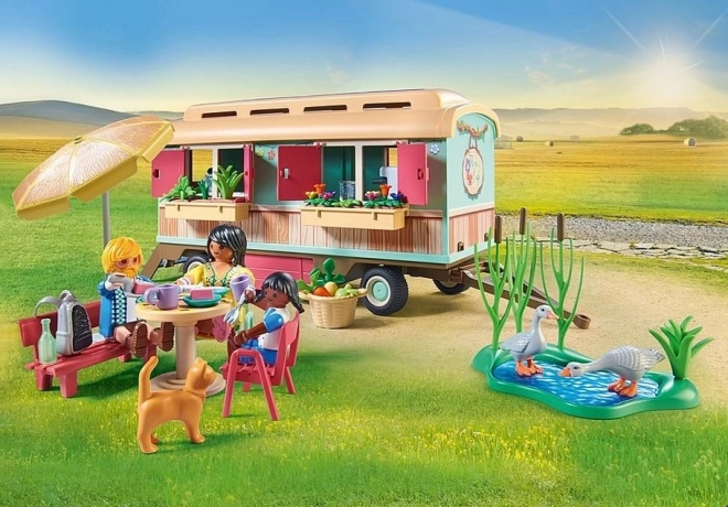 Café relaxant dans un wagon Playmobil Country