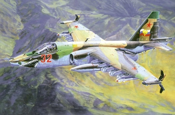 Modèle d'avion Soukhoï Su-25K