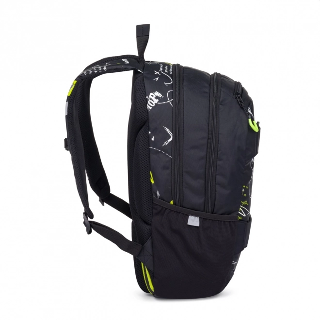 Sac à dos étudiant OXY Sport Graffiti avec trousse