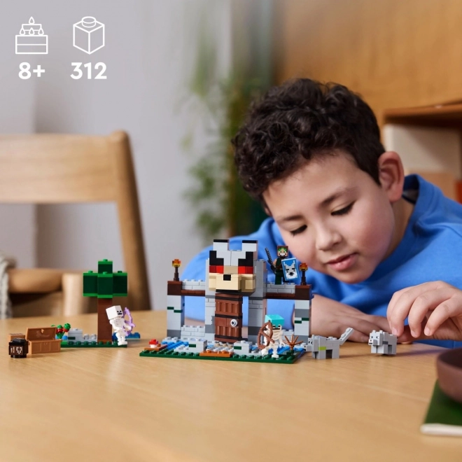 LEGO Minecraft 21261 Forteresse du Loup