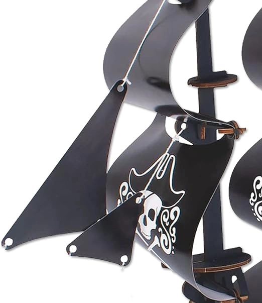 Puzzle 3D en bois Navire pirate Perle noire